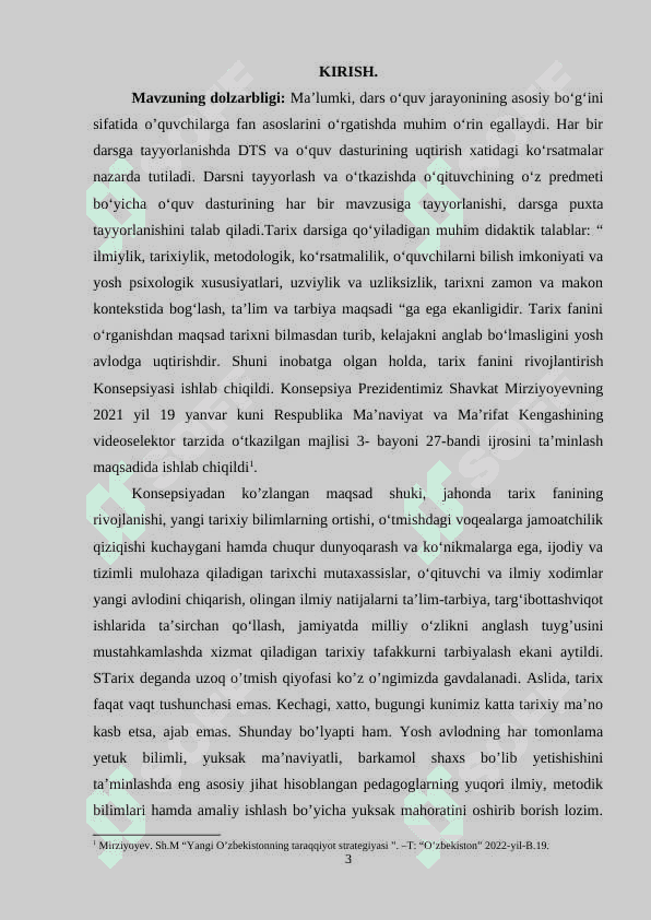 Tarix fanini o'qitishning ko'rsatmali metodlari 3