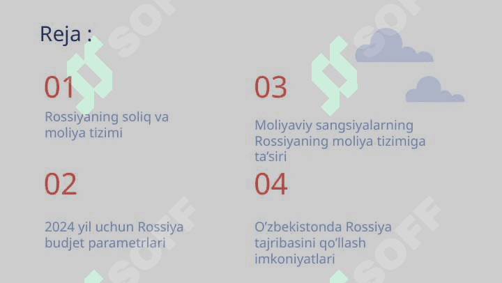 Rossiya federatsiyalarining moliya va soliq tizimi 3