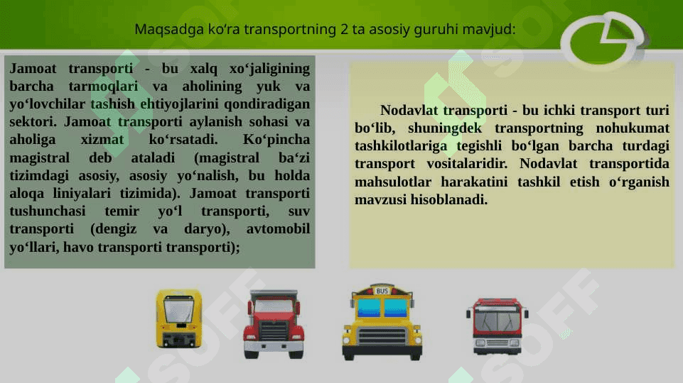 Shahar yo’lovchi transportida logistika texnologiyalari 5