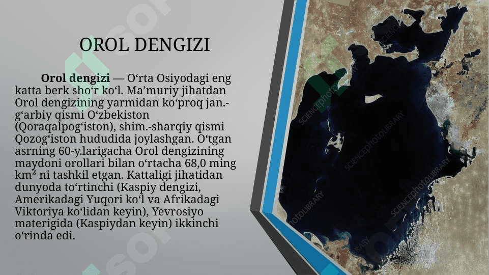 Orol dengizi muammosi 3