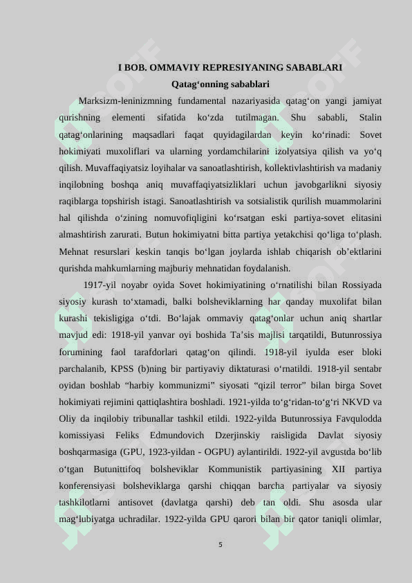 Xalqlar genotsiti SSSRda qatag‘on siyosati va oqibatlari 5