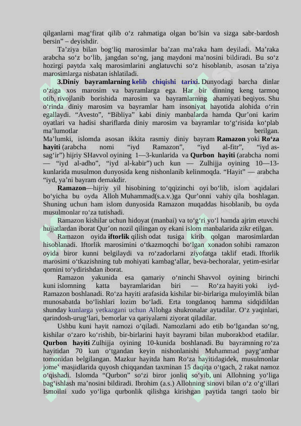 ISLOM QADRIYATLARI 5