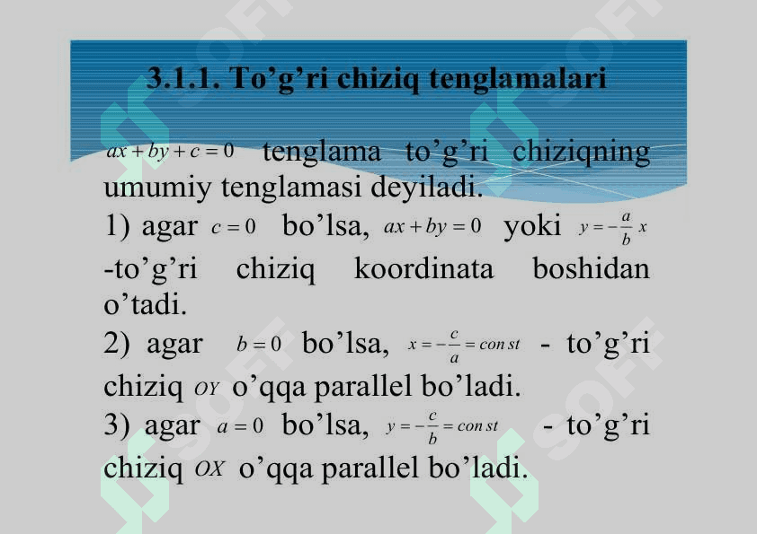 Analitik geometriya Taqdimot 2