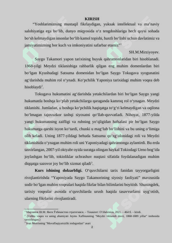 Yaponiyada Saygo Takamorining siyosiy faoliyati 2