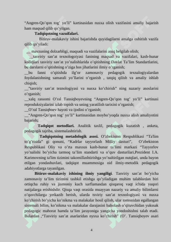Kasb-hunar kollejlarida tasviriy-san’at darslarining samaradorligini oshirish usullari 4