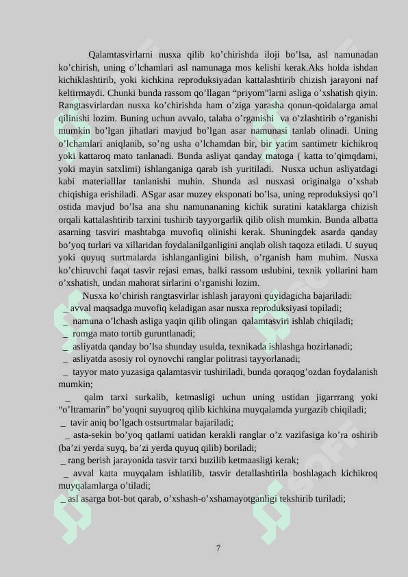 Kasb-hunar kollejlarida tasviriy-san’at darslarining samaradorligini oshirish usullari 7