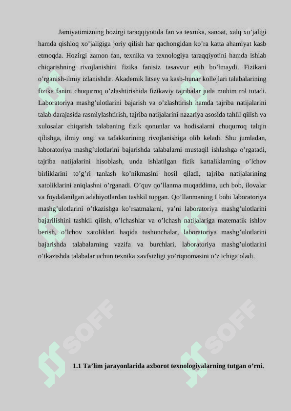 Fizika fanidan laboratoriya mashg’ulotlarini tashkil etishda multimediya ilovalaridan foydalanish 3