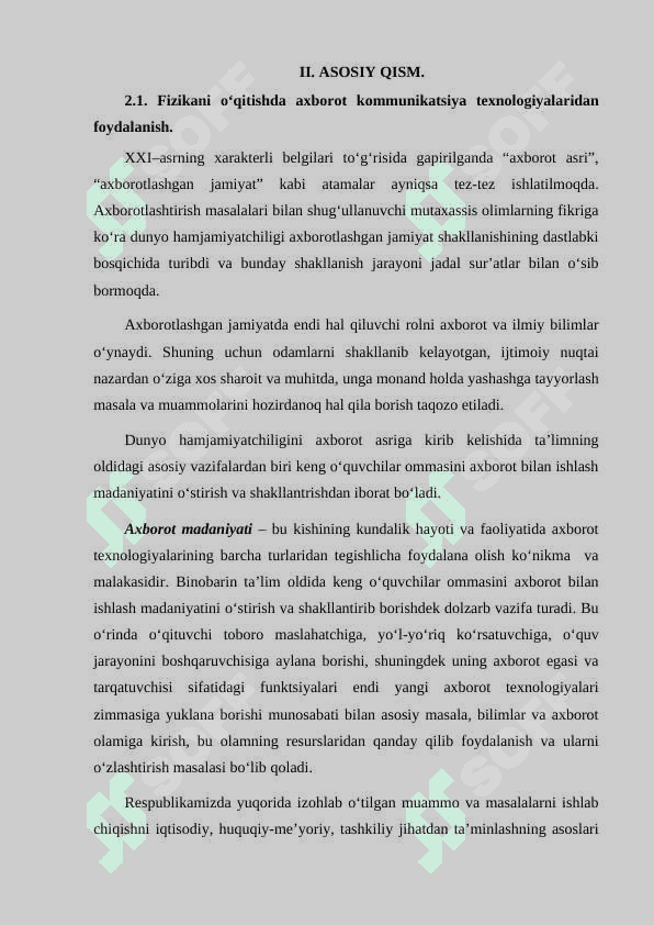 Fizika fanidan laboratoriya mashg’ulotlarini tashkil etishda multimediya ilovalaridan foydalanish 7