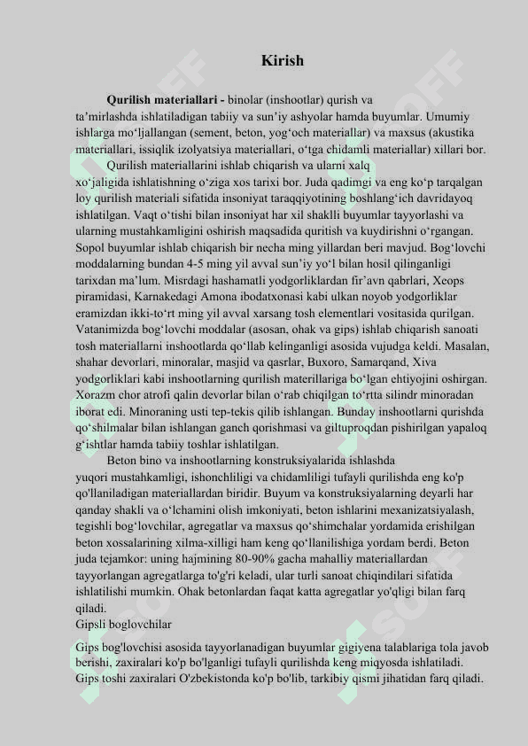 O'zbekistonda gips zavodlar ro’yhati va  yillik maxsuldorligi 3