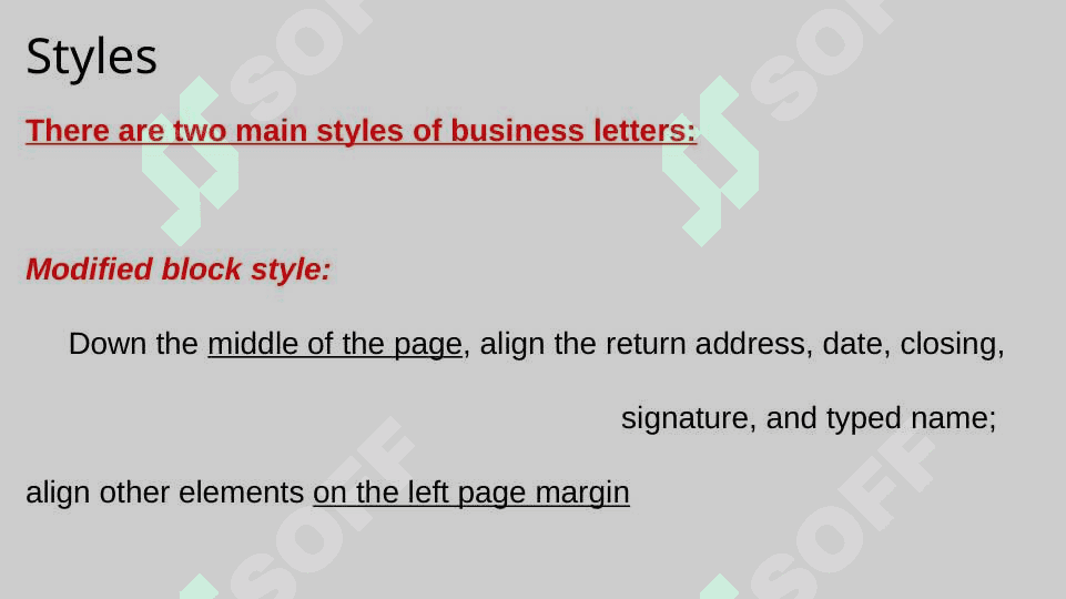 BUSINESS LETTER Writing (Part 1) 3