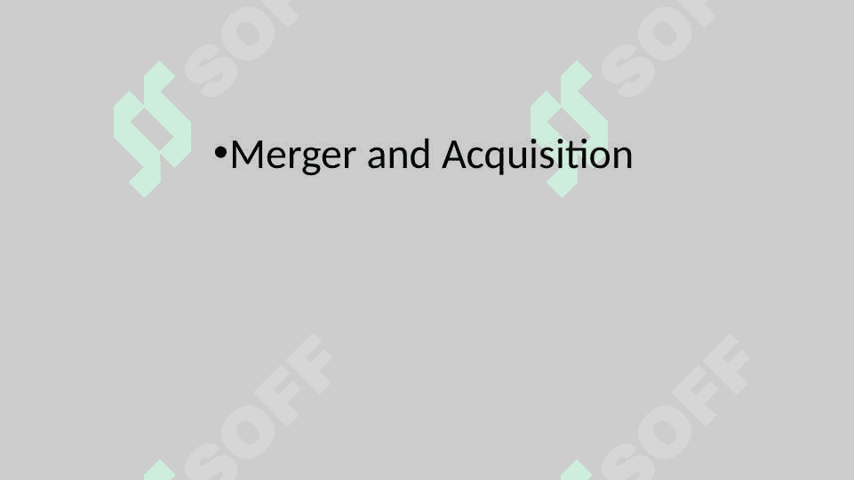 Options for organizing a business 6