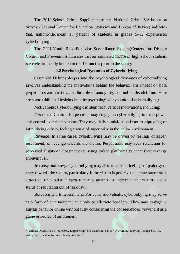 CYBERBULLYING RECOGNISING AND COMBATING UNKIND BEHAVIOR IN THE ONLINE SPACE 8