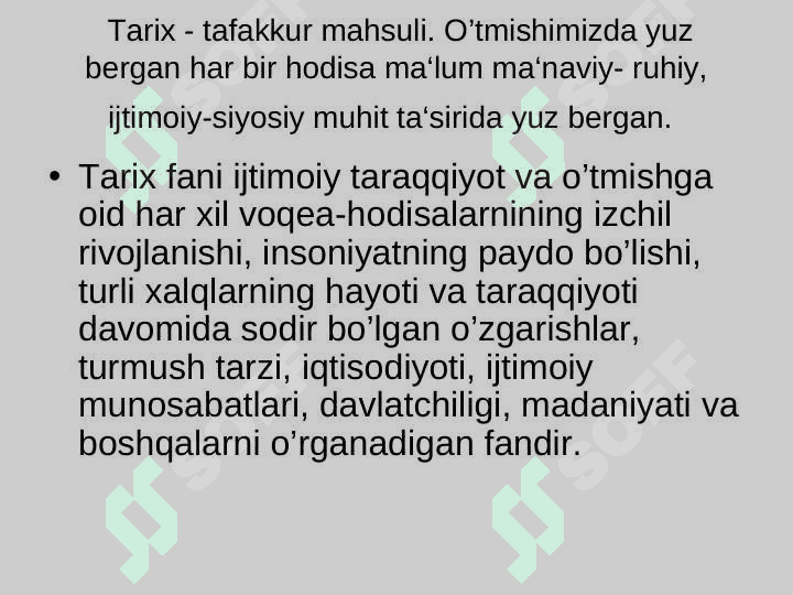 O’zbekiston tarixi fanining predmeti, nazariy metodologik  asoslari, manbalari va  ahamiyati 4