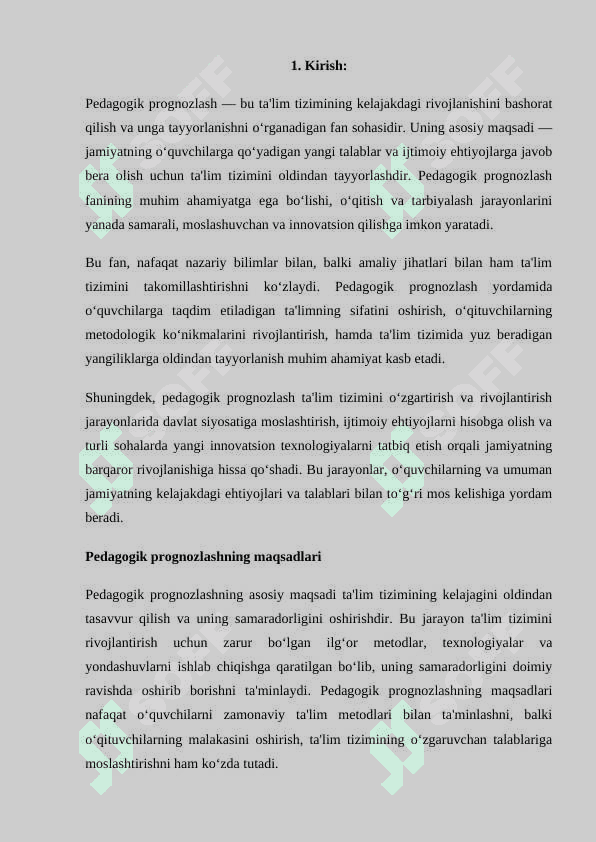 Pedagogik prognozlash fan sifatida maqsad va vazifalar m.docx 2