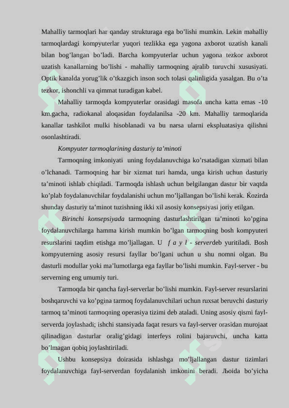 Tarmoq turlari va uning xususiytlari m.docx 3