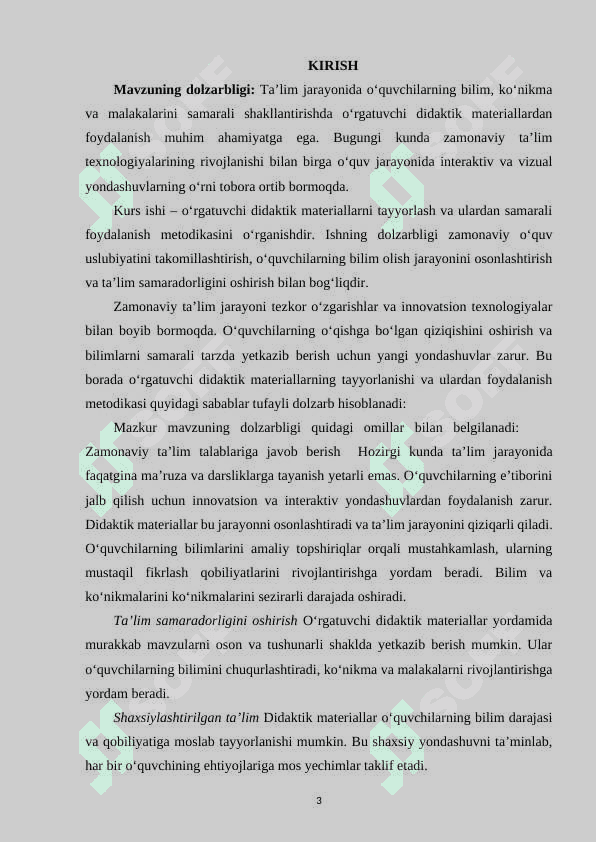 O‘rgatuvchi didaktik materiallar tayyorlash va foydalanish metodikasi 3