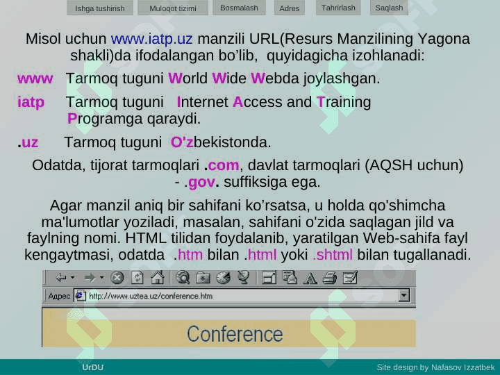 Internet Explorer dasturi 5