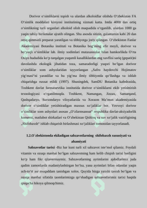 “Shifobaxsh sabzavot va poliz ekinlar” 8