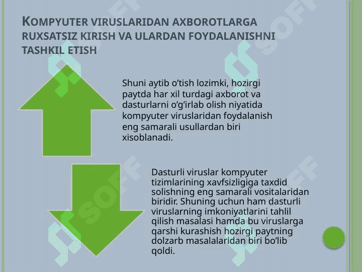Kompyuter viruslari  va antivirus dasturlar 7