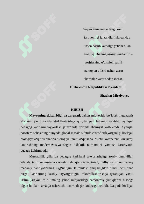 BIОLОGIK TА’LIMNI TАSHKIL ЕTISHDА INNАVАTSIОN YОNDОSHUV 2