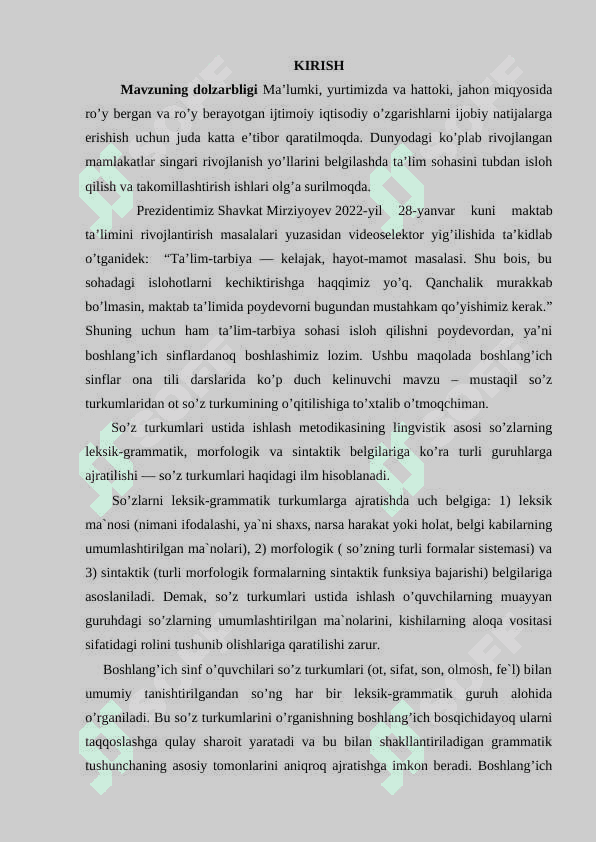Boshlang’ich sinflarda ot mavzusini o’rgatish metodikasi 2