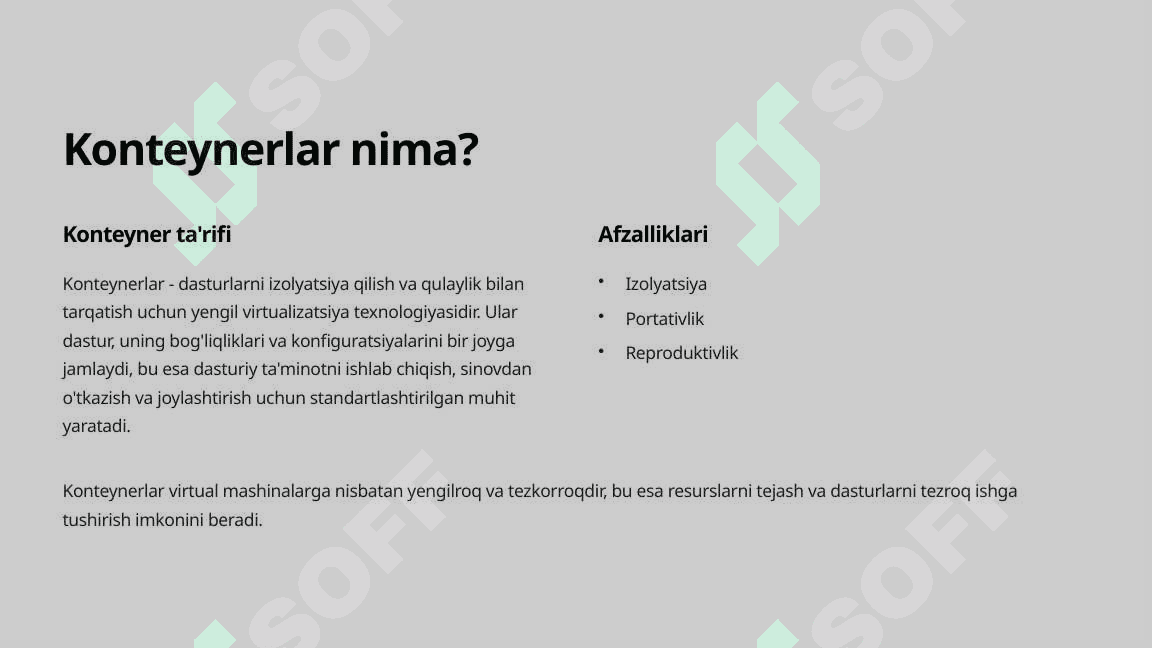 Konteynerlar va Docker texnologiyasining tizimli dasturlashda roli 3