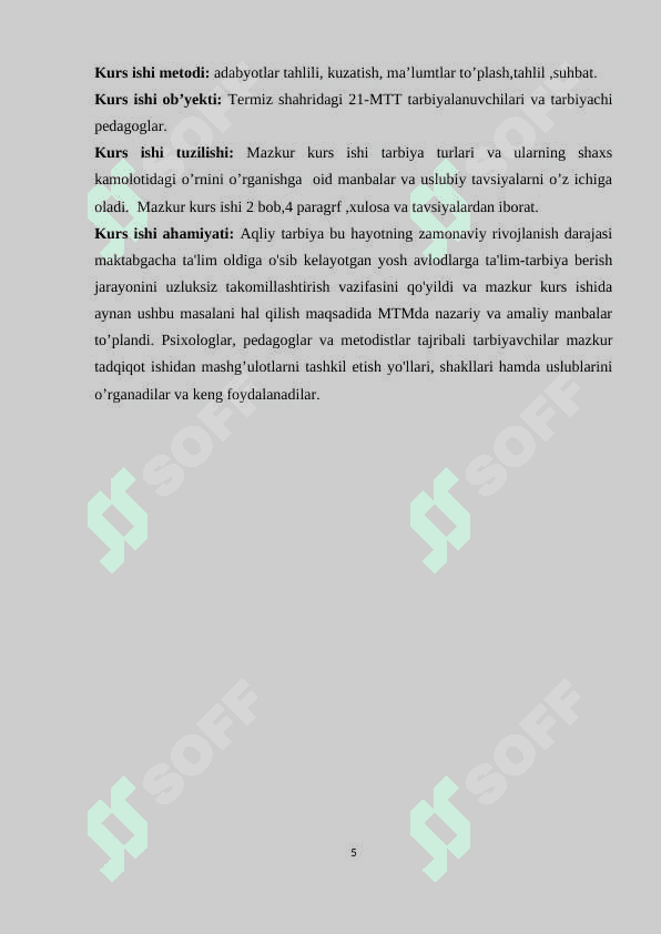 Maktabgacha ta’lim muassasalarida bolalarga estetik tarbiya berishning nazariy asoslari 5