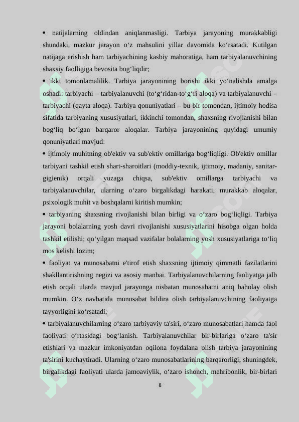 Maktabgacha ta’lim muassasalarida bolalarga estetik tarbiya berishning nazariy asoslari 8