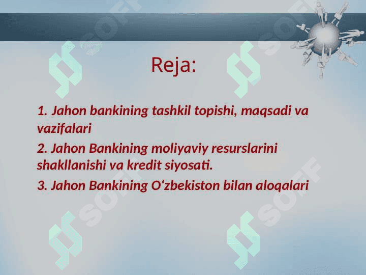 Jahon banki guruhi va uning funksiyalari 2