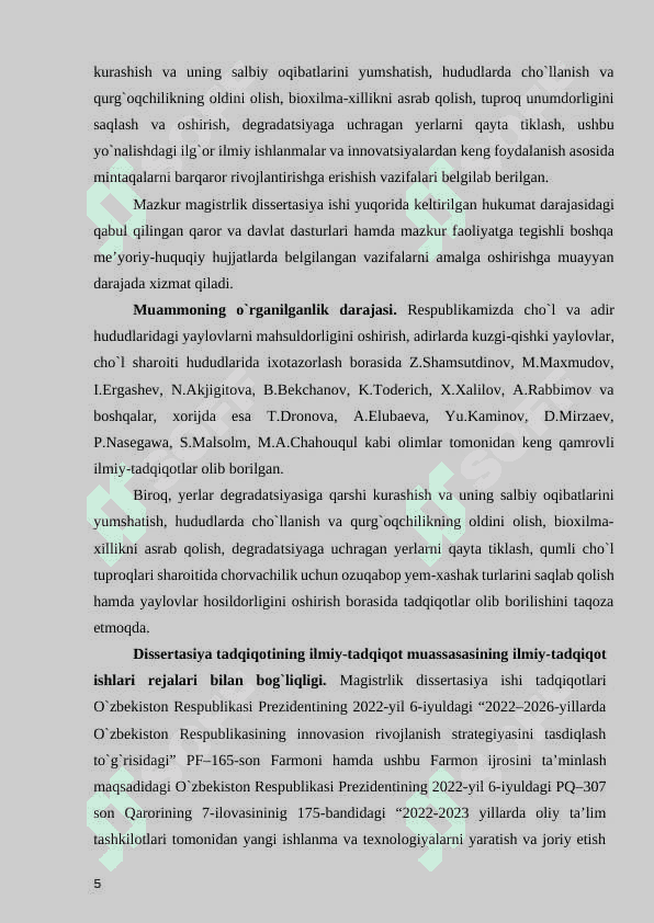 BOBOTOG` ADIR HUDUDIDA TARQALGAN YЕМ-XASHAK O`SIMLIKLAR BIOLOGIYASINI O`RGANISH 5