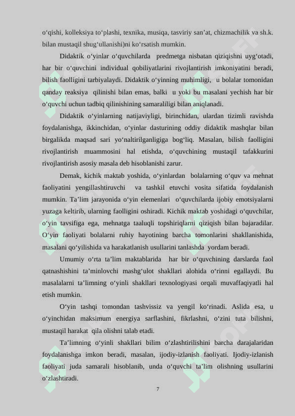 3-4-sinfda o`quvchilarning bog`lanishli nutqini o`stirishda audio vositalardan foydalanish 6