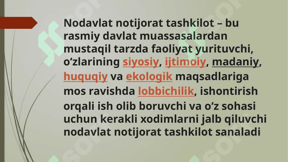 oʻzbekiston nodavlat notijorat tashkilotlar faoliyati 2