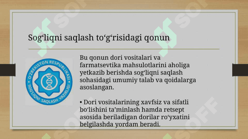 Oʻzbekiston Respublikasi Prezidentining retsepturalarga asoslangan qonun va farmoyishi 4