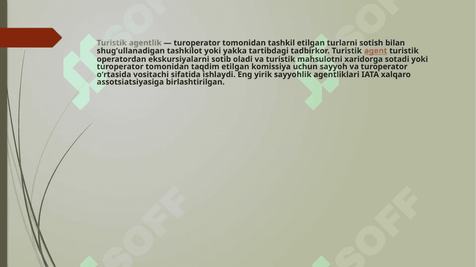 turizm infratuzilmasida sayohat agentliklari 3