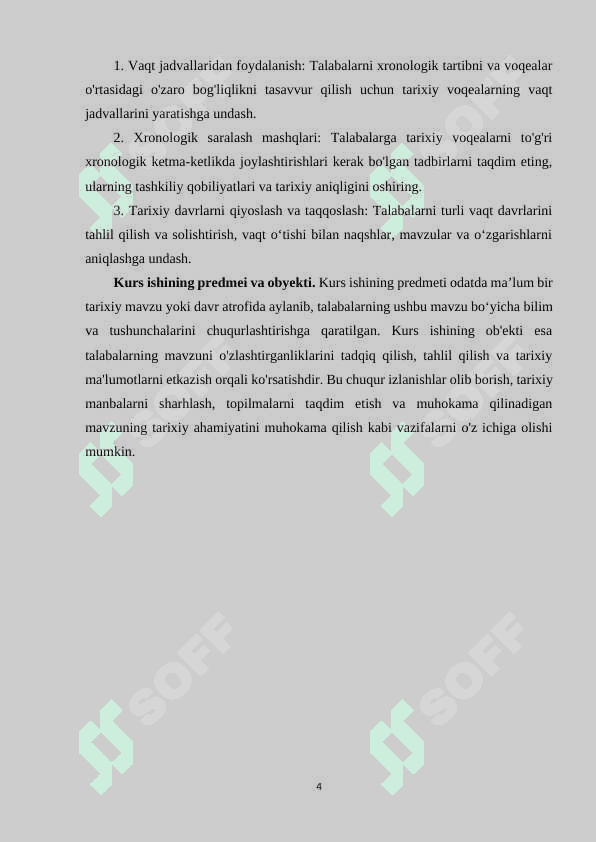 Kurs ishi namuna tarix 4