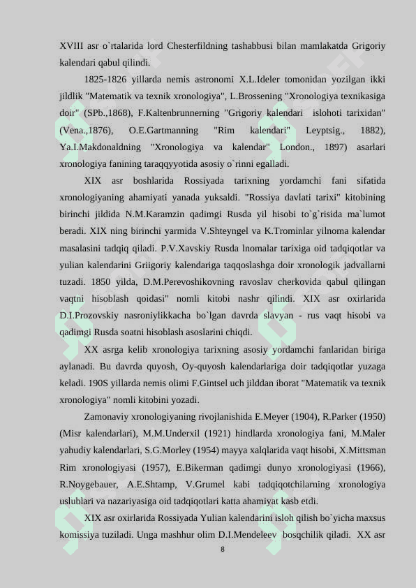Kurs ishi namuna tarix 8