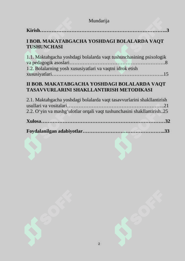Maktabgacha yoshdagi bolalarda vaqt tasavvurlarini shakllantirish 2