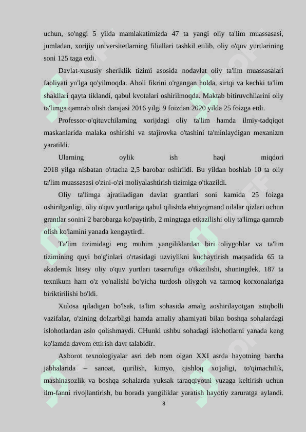 TA’LIM TIZIMLI TAHLIL VA MODELLASHTIRISH OB’EKTI SIFATIDA 7
