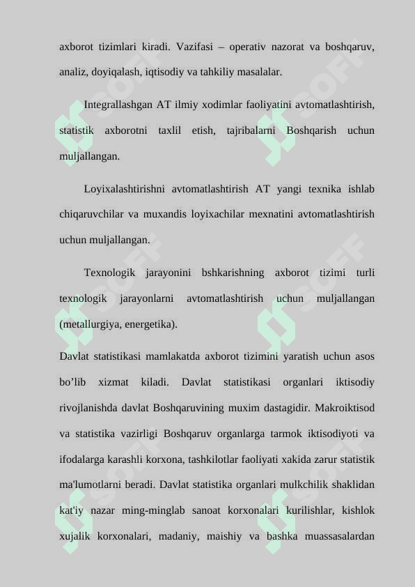 Axborot turlari va ishonchliligi. 6