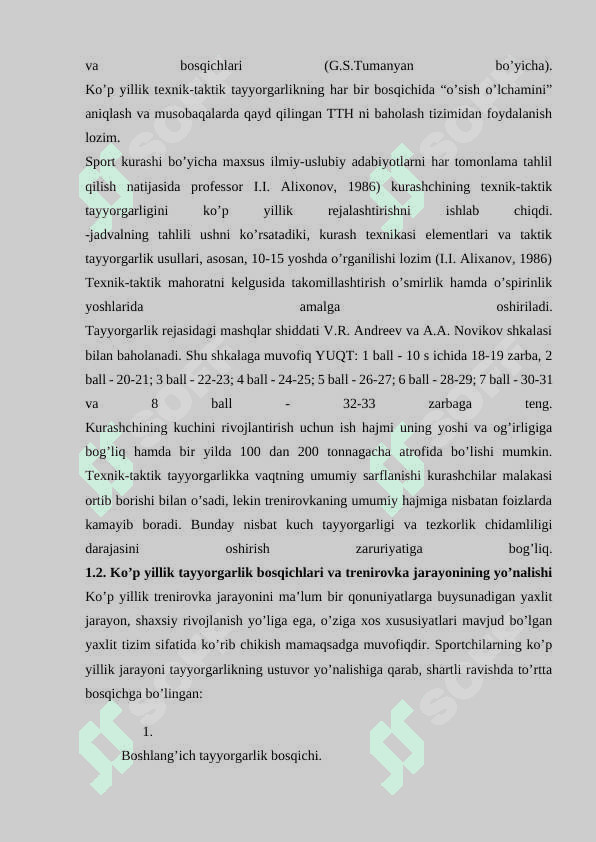 KURASH MASHG’ULOTLARINI TASHKIL ETISH TAMOYILLARI VA USLUBLARI 8