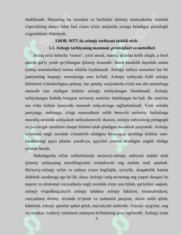 MTT da axloqiy tarbiya masalalari 6
