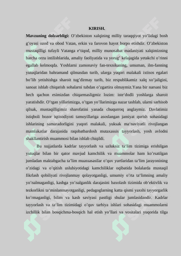 BOSHLANG‘ICH TA’LIMNI INTEGRATSIYALASH ASOSLARI 2