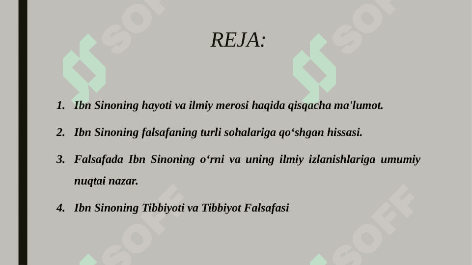 Abu Ali Ibn Sino falsafasi 2