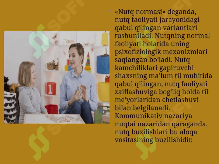 Logopediya fanining predmeti, maqsadi, vazifalari va 5