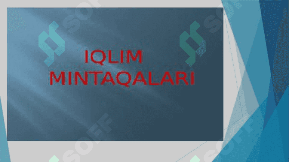 GEOGRAFIK MINTAQALAR VA TABIAT ZONASI XARITASINI TUZISH 3