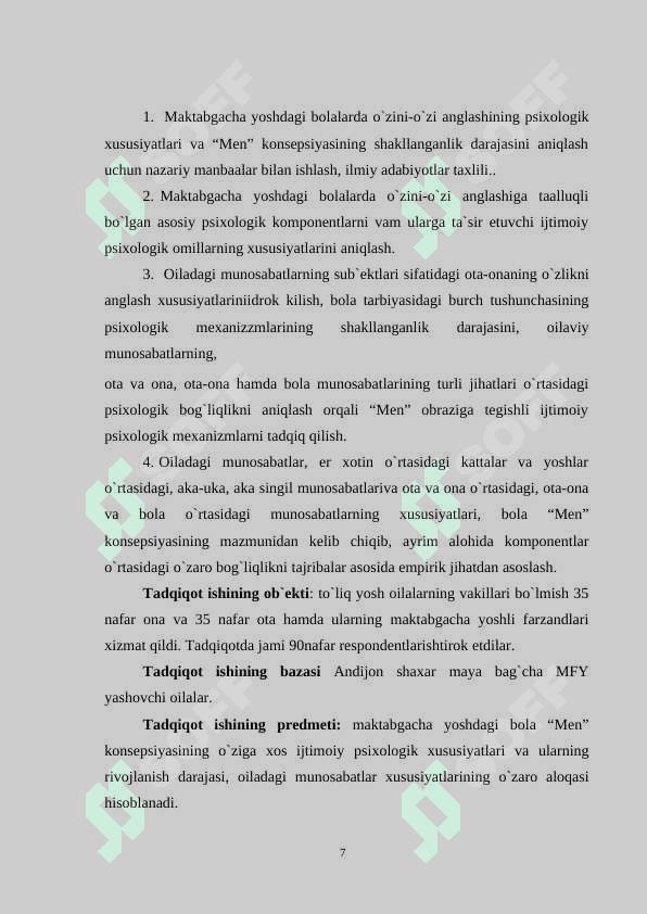 OILAVIY MUNOSABATLAR TIZIMI 6