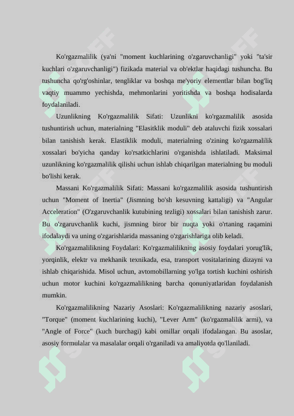 BOSHLANG'ICH SINFLARDA UZUNLIK VA MASSANI O'RGATISHDA KO'RGAZMALILIKDAN FOYDALANISH 6