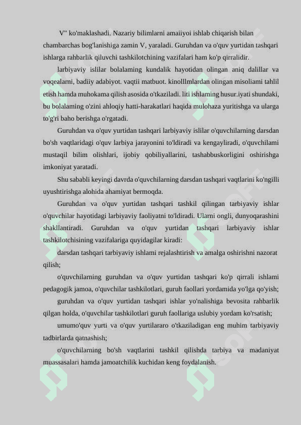 Guruhlarda jamoviy ishlarni tashkil etish texnikalarning mohiyati va ahamiyati 5