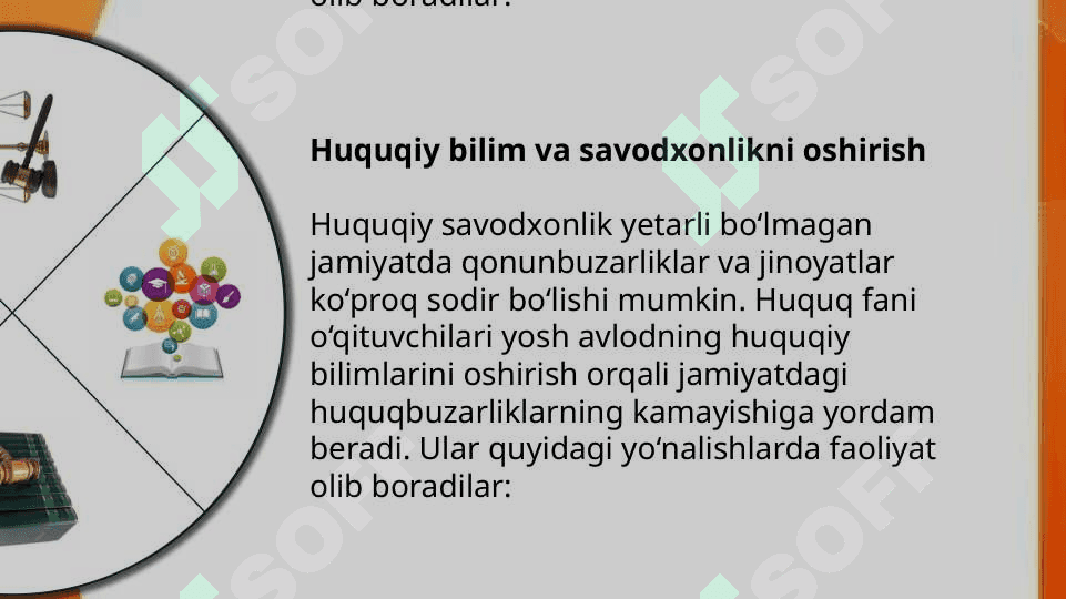 Huquq fani o‘qituvchilarining huquqbuzarliklarni oldini olishdagi roli 4