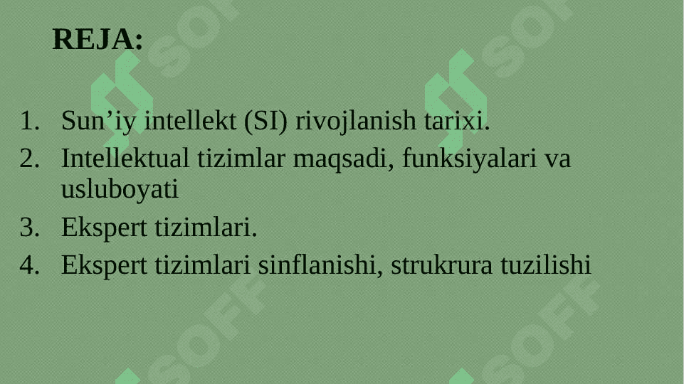 INTELEKTUAL BOSHQARUV TIZIMILARI 2